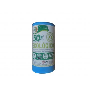 SACO PLASTICO LIXO ECOLOGICO 50LTS - 0918.57