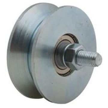 RODA PARA PORTAO  100MM 2 ROLAMENTOS V - 0044.143