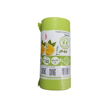 SACO PLASTICO LIXO PERFUMADO LIMAO 50LTS - 0918.85
