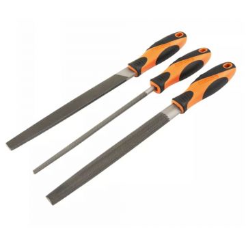LIMA C/ CABO 8" P/ FERRO 3PCS / 0053.56