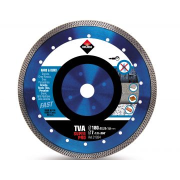 RUBI DISCO DIAM.180MM SECO MAT.DURO TVA 31934 - 0371.256