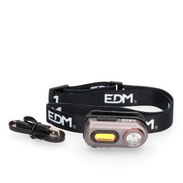 LANTERNA 2LED CABECA RECARREGAVEL - 0412.22