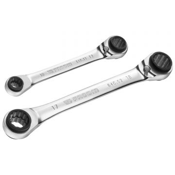 FACOM CHAVE COMBINADA POLIGONAL COM ROQUETE (JG 2PCS) 64C.J2PB - 0338.1008
