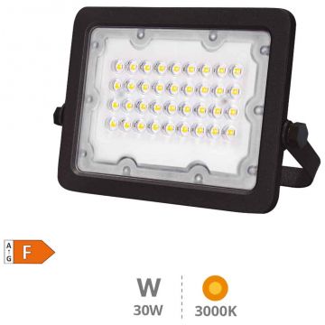 PROJECTOR LED NEGRO 30W 2700LM 3000K IP65 - 0511.73