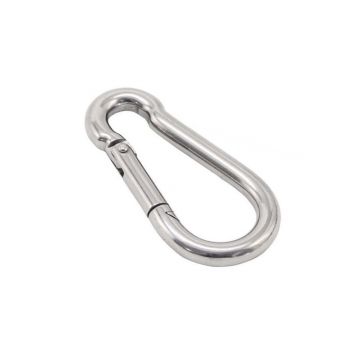 MOSQUETAO T/BOMBEIRO M08 - 80MM INOX (UN) - 0837.49