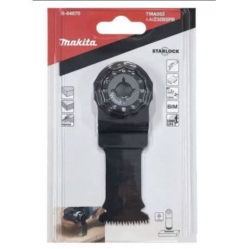 MAKITA LAMINA CORTE MADEIRA/EPOXY PARA LIXADORA MULTIFUNÇÕES 32MM B-64870 - 1021.652