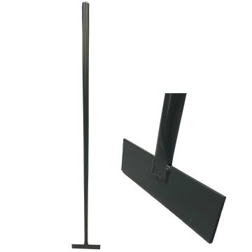 RASPADOR CHAO 220MM  COM CABO METALICO - 0858.25