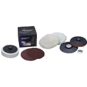 KIT ACESSORIOS POLIR 115MM (9PCS) - 0031.37