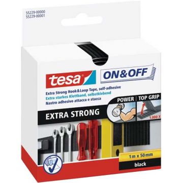 FITA EXTRA STRONG 50MMX1MT PRETO 55229 TESA - 0229.215