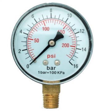 MANOMETRO PRESSAO MOTOR BALAO - 0420.04
