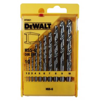 DEWALT KIT 10 BROCAS METAL DT5921-QZ - 0992.401