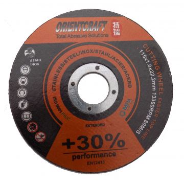 DISCO 115X1X22 C/ INOX/ ALUM. EXTRA / 0856.117