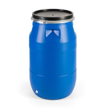 POTE/BARRICA 125LTS TAMPA CINTA ALIMENTAR COM ADAPTADOR TORNEIRA - 0949.24