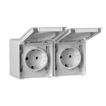 EFAPEL TOMADA EST.DUPLA SCHUKO 48865 - 0824.121