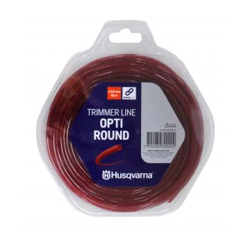 HUSQVARNA FIO NYLON OPTI ROUND Ø3.0MMX56M STD - 1014.88
