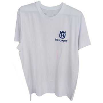 HUSQ.T-SHIRT BRANCA M - 1014.398