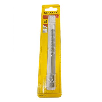 STANLEY BROCA PEDRA 6MM HASTE HEXAGONAL STA53018-XJ - 0990.892