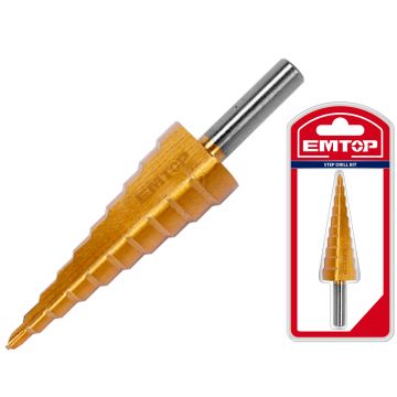 BROCA ESCALONADA 4MM-22MM HSS - 0335.04