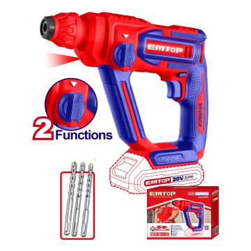 MARTELO ELECTRICO PERFURADOR 20V - 0101.62