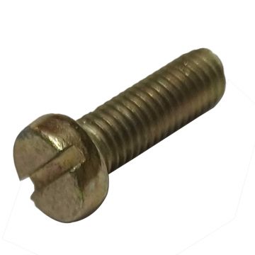 PARAFUSO ROSCA METALICA CABECA FENDA C.Q. DIN84 M5X15 (UN) - 0119.669