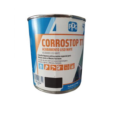 TINTA ESMALTE CORROSTOP TT PRETO 0.75LT - 0578.545