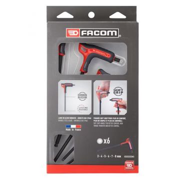 FACOM MODULO 6 CHAVES SEXT.INT.PUNHO T BOLA 84TZSA.PB - 0338.581