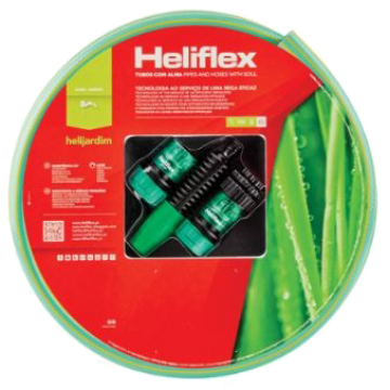 MANGUEIRA JARDIM 15MM- 5/8" HELIFLEX C/ACESSORIO (25MTS) - 0313.71