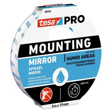 FITA DUPLA FACE ESPUMA 19MMX5MTS / ESPELHO 66952 TESA - 0229.066