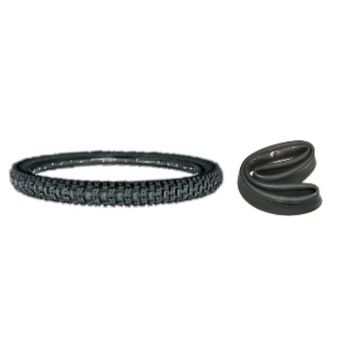 PNEU+CAMARA BICICLETA 26X1.3/8 PRETO - 0228.06
