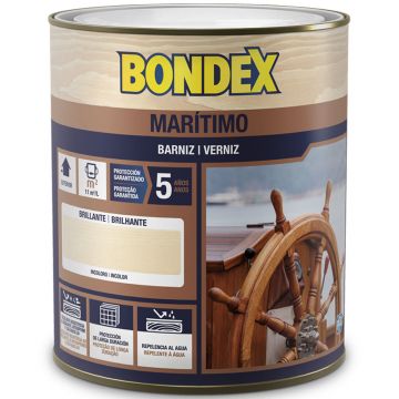VERNIZ BONDEX MARITIMO BRILHANTE INCOLOR 4356-900- 2.5LT - 0578.388