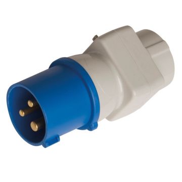 FICHA FEMEA SHUKO + FICHA IND MACHO; 16A 220V 2P+T - 0824.58