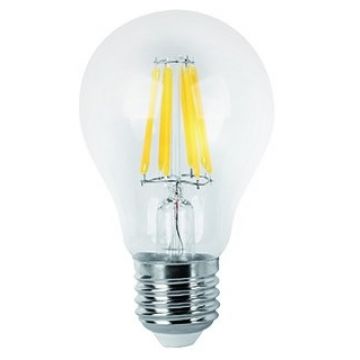 LAMPADA LED E-27 - 6W/700L ESF.FILAMENTO CHAMA LUZ FRIA - 0757.274