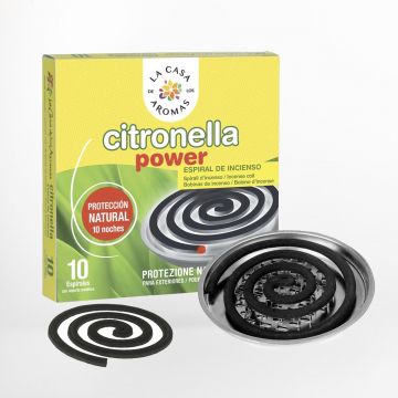 VELA CITRONELA INCENSO 10PCS - 0001.01