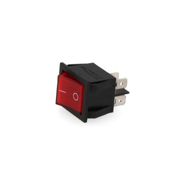 INTERRUPTOR SIMPLES QUADRADO LUMINOSO 4PINOS 16A - 0829.201