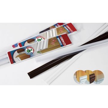 VEDA PORTAS PVC C/BORRACHA TRANSPARENTE 1MT - 0454.10