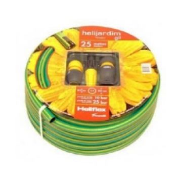 MANGUEIRA JARDIM 15MM- 5/8" HELIFLEX C/ACESSORIO (25MTS) GIL - 0313.38