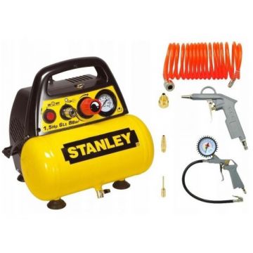 COMPRESSOR  6LT 1.5HP C/ACESSORIOS STANLEY - 0209.23