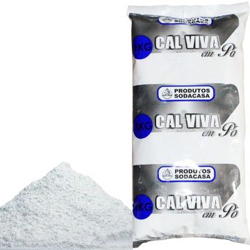 CAL VIVA PO SACO 1KG - 0954.29