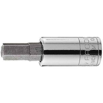 FACOM CH. CAIXA 1/4" C/PONTA MACHO SEXTAVADO 3MM RT.3 - 0338.957