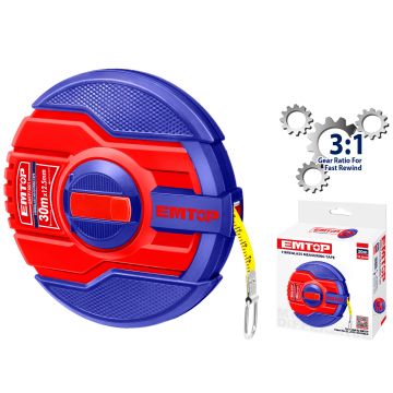 FITA METRICA ENGENHEIRO 30MTS FIBRA VIDRO - 0229.51