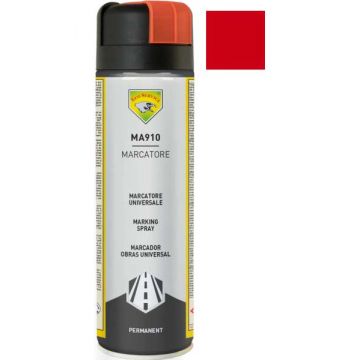 ECO TINTA FLUORESCENTE VERMELHO P/MARCACAO CHAO 500ML - 0976.49