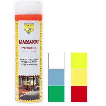 ECO TINTA FLUORESCENTE AZUL P/MARCACAO CHAO 500ML - 0976.50