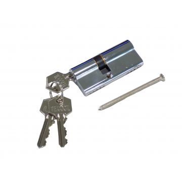 CILINDRO CHAVE NORMAL 30X40 LATAO CROMADO - 0011.138