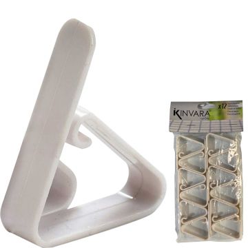 MOLA SEGURAR TOALHAS(BL 12PÇS) - 0020.65