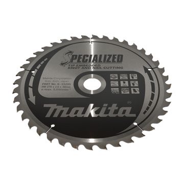 MAKITA DISCO C/MAD.270X30X2.6 40D B-33205 - 1021.101