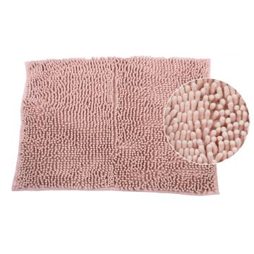 TAPETE WC MICROFIBRA 50X70 ROSA - 0324.92