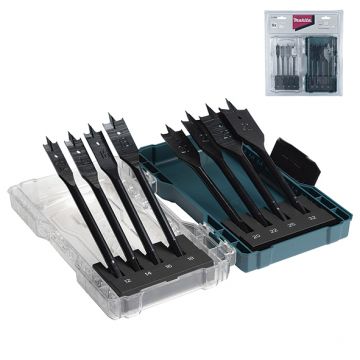MAKITA ESTOJO BROCAS PLANA PARA MADEIRA  E-08698 - 1021.254