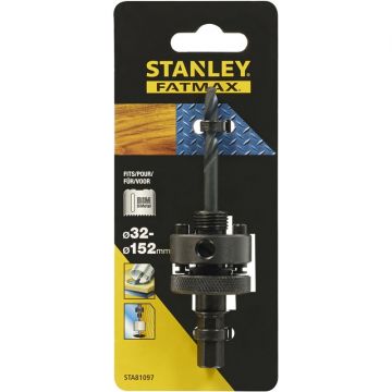 STANLEY BROCA C/EIXO P/COROA BI-METAL 32-152MM STA81097-XJ - 0990.391