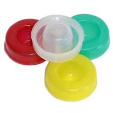 CAPSULA PLASTICO GARRAFAS BRANCA (CENTO) - 0480.01
