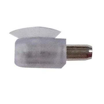 SUPORTE PARA PRATELEIRA 204 COM VENTOSA TRANSPARENTE - 0085.130